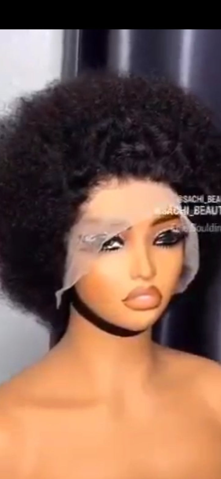 Perruque Afro en Frontale