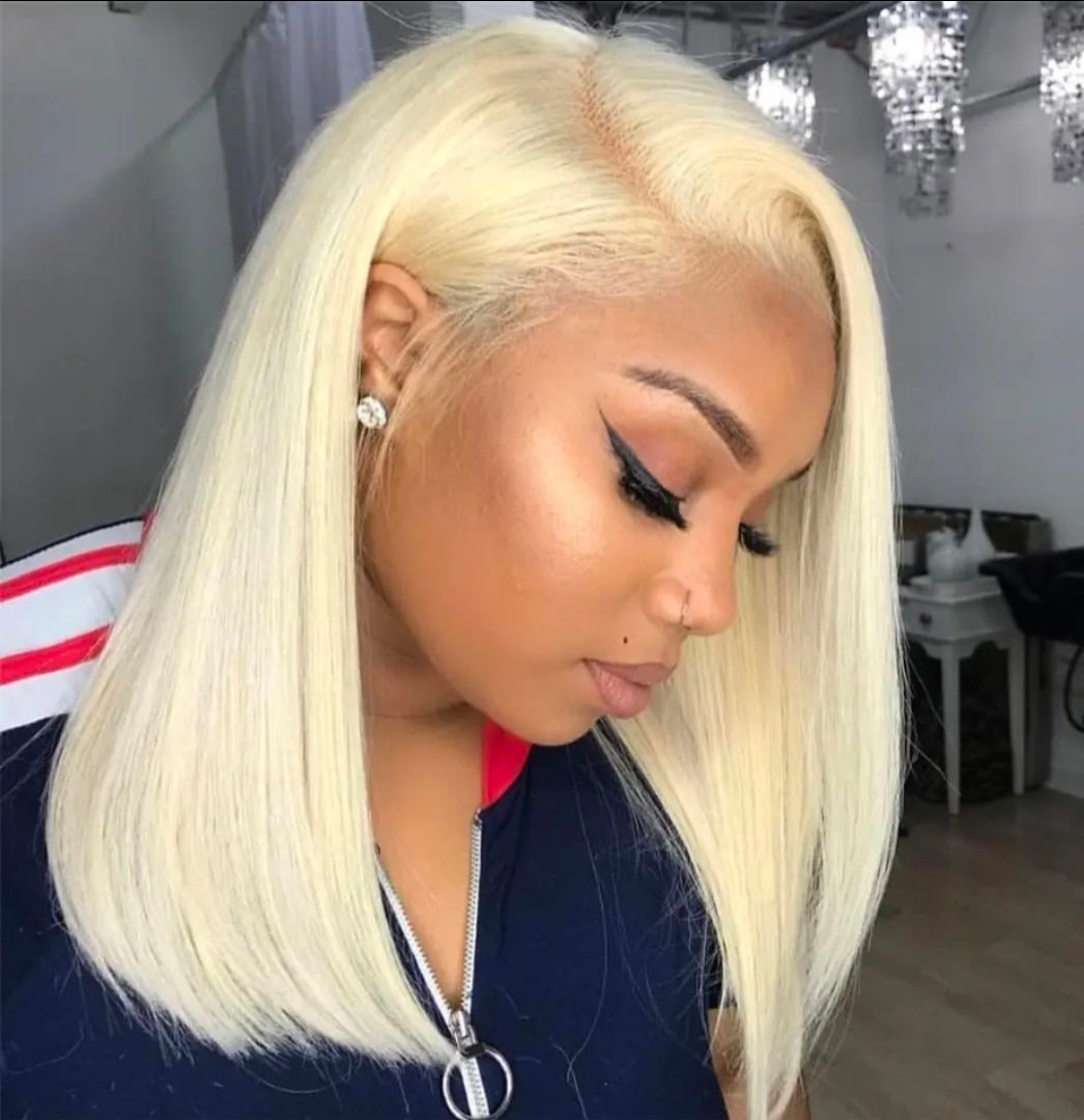 Vietnamese blond color 5×5 closure