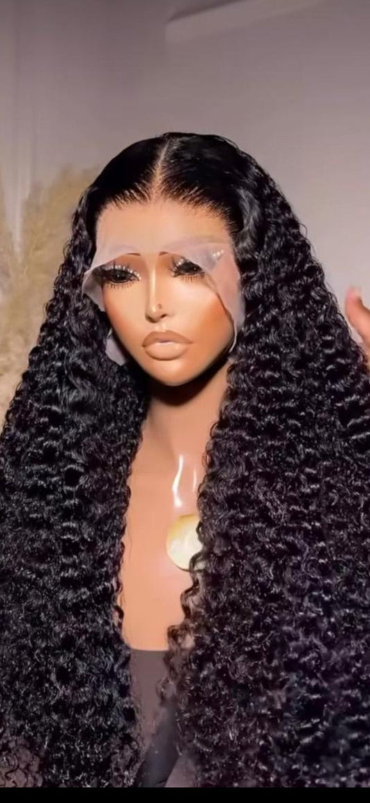 Perruque Burmese Curl en Closure 26"